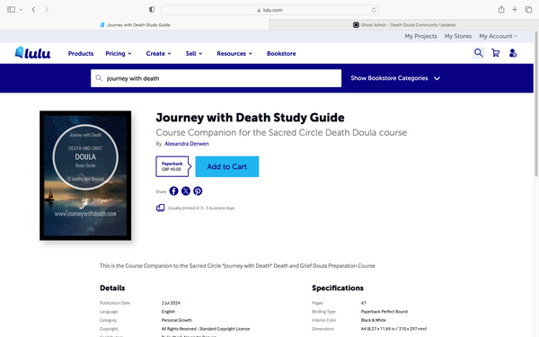Journey with Death Course Companion Guide